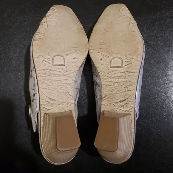 Women's size 7 Dorking metallic leather shoes - Picture 2 of 3